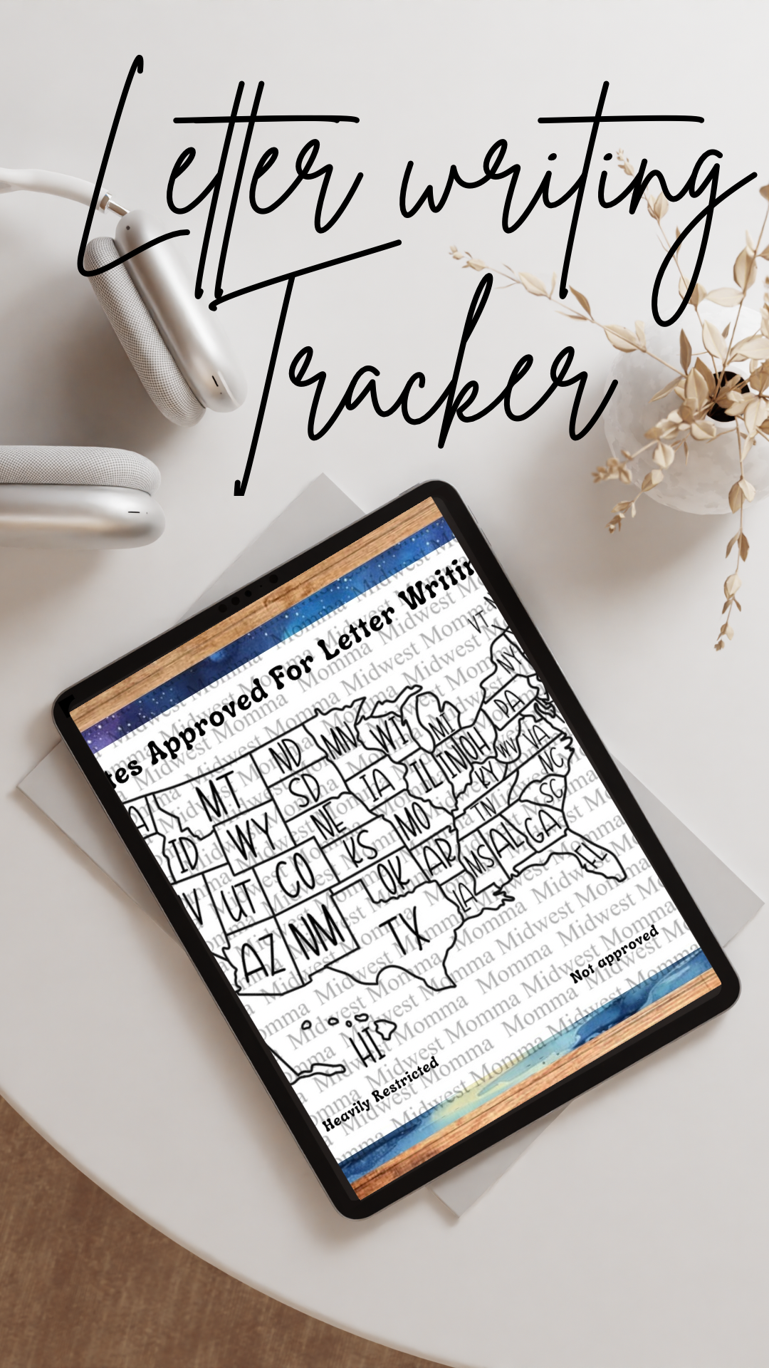 Northern Lights Letter Tracker