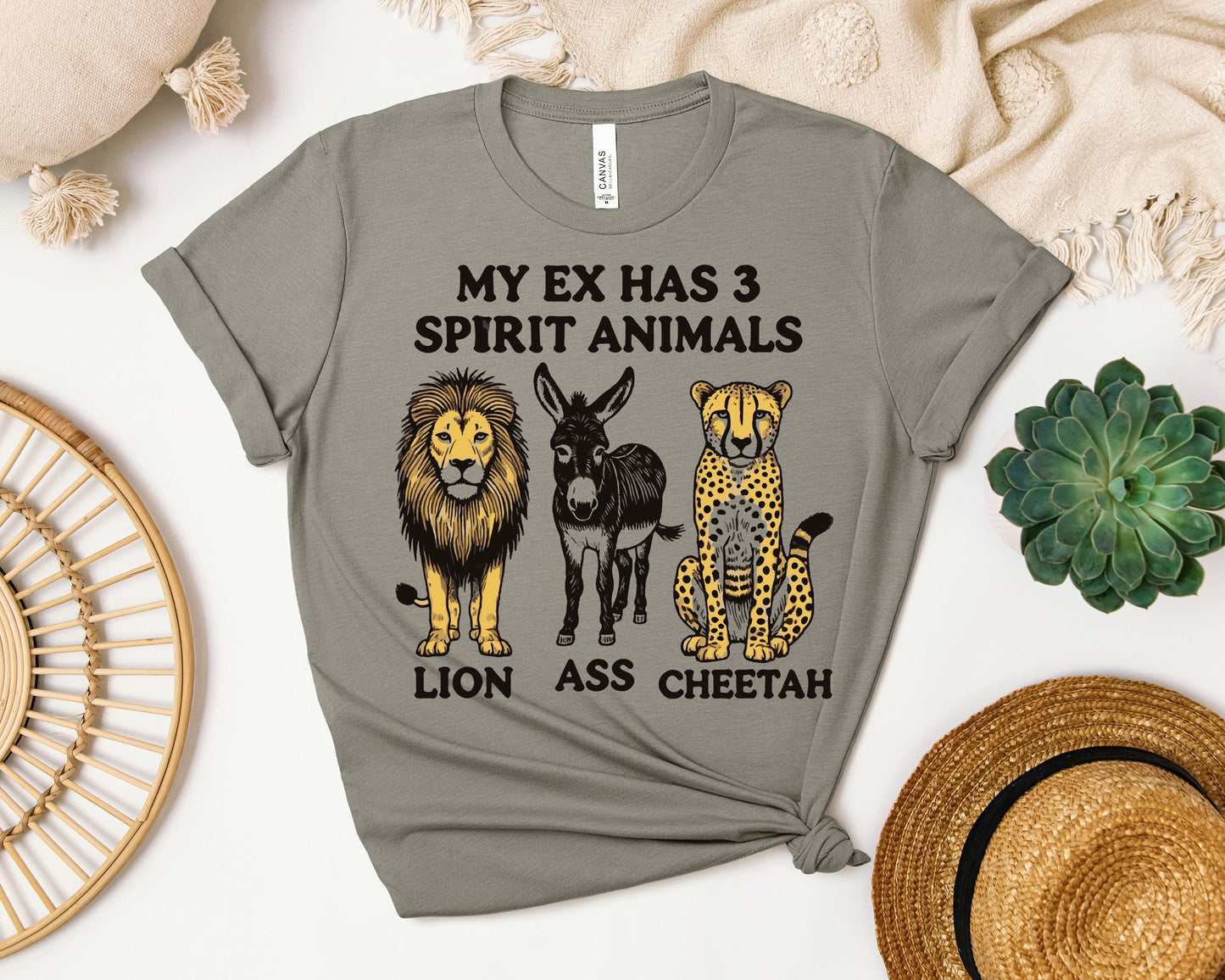 My Ex Has 3 Spirit Animals - Graphic Tee