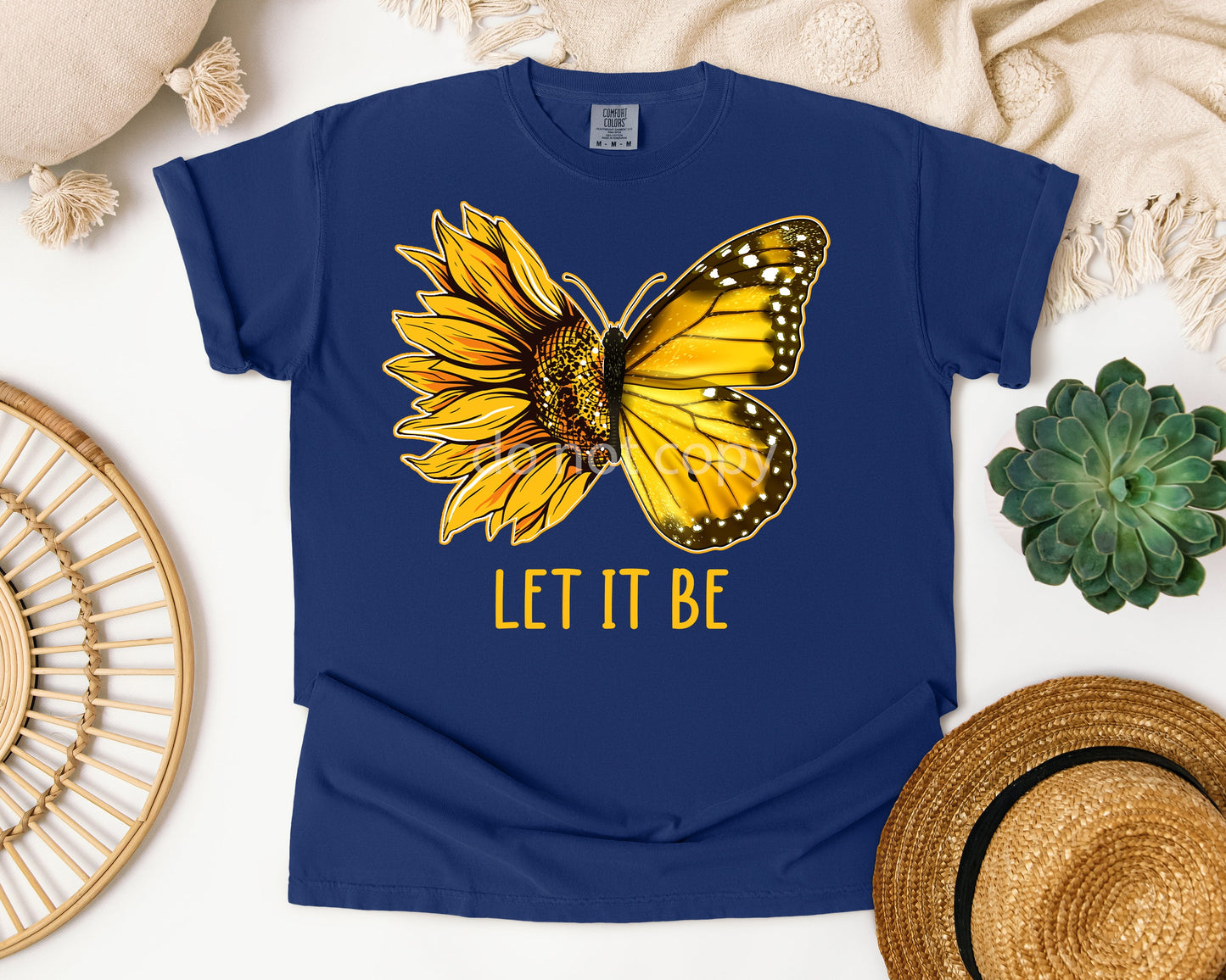 Let It Be - Comfort Colors Graphic Tee