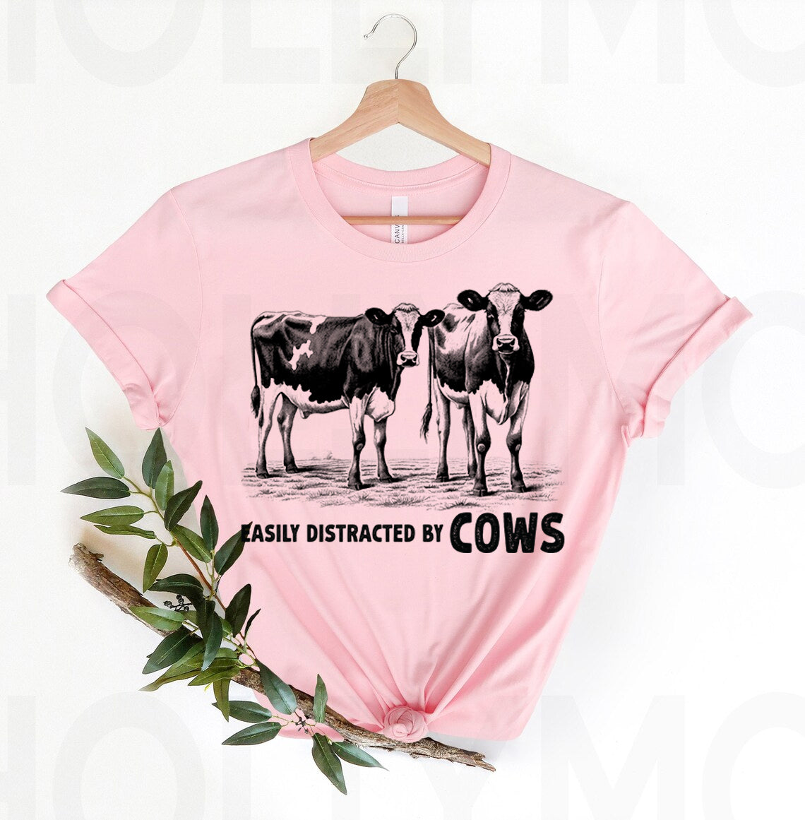 Easily Distracted by Cows - Graphic Tee