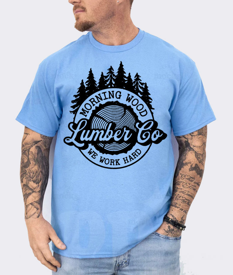 Morning Wood Lumber Co - Mens Graphic Tee