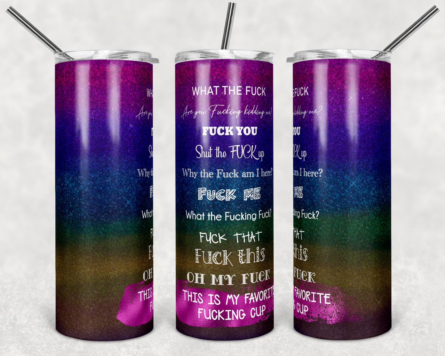 What The F*ck Tumbler