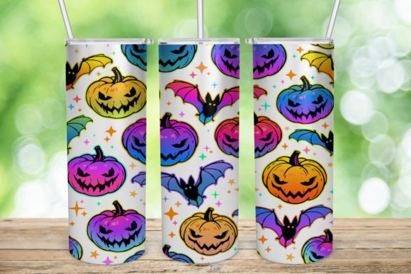 Halloween Pumpkins rainbow