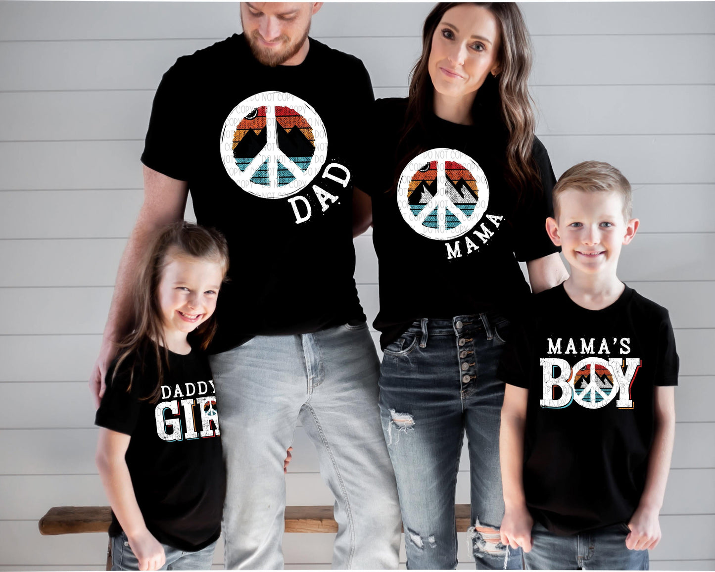 Daddy's Girl Peace Toddler/Youth Tee