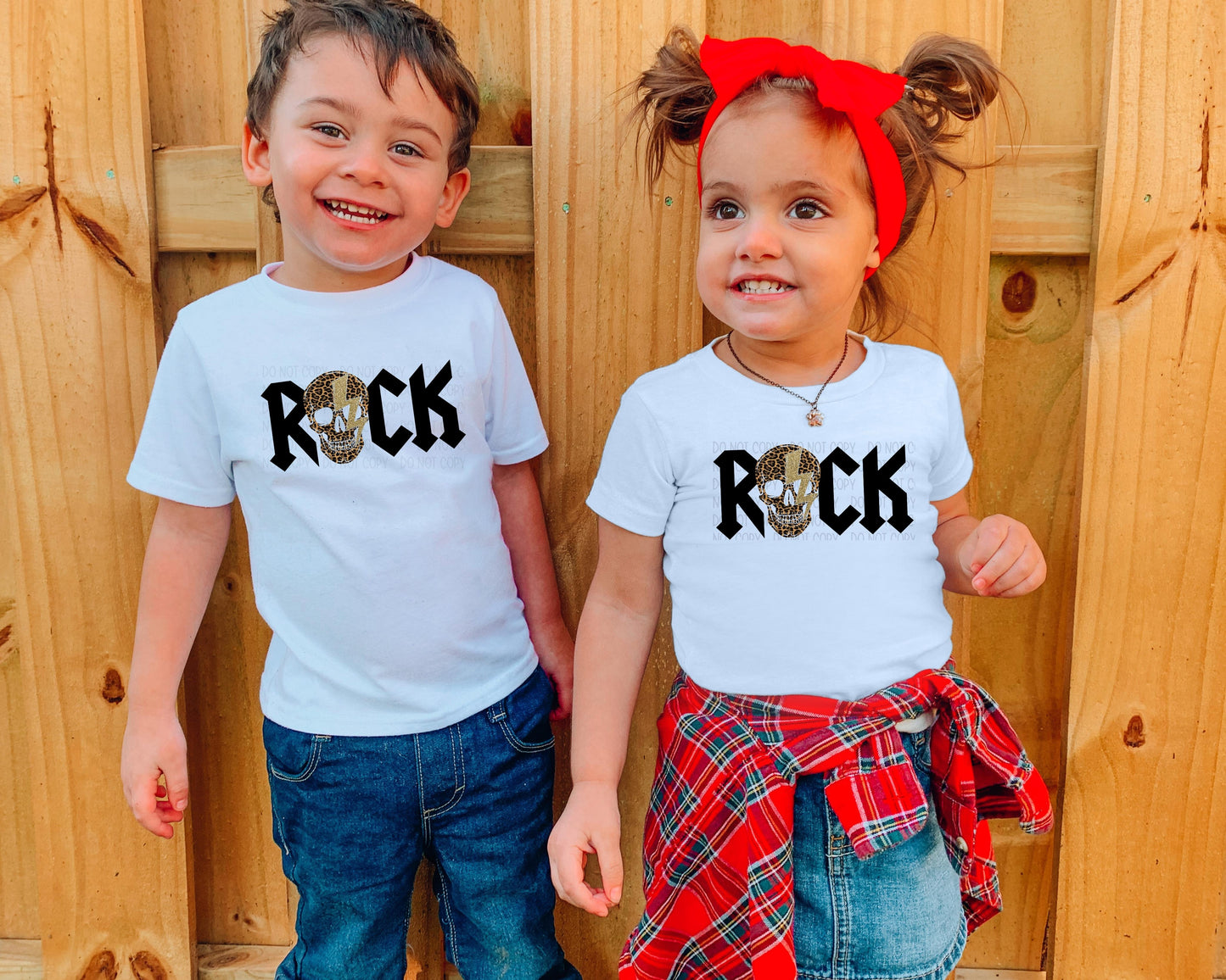 Rock Leopard Skull Toddler/Youth Tee