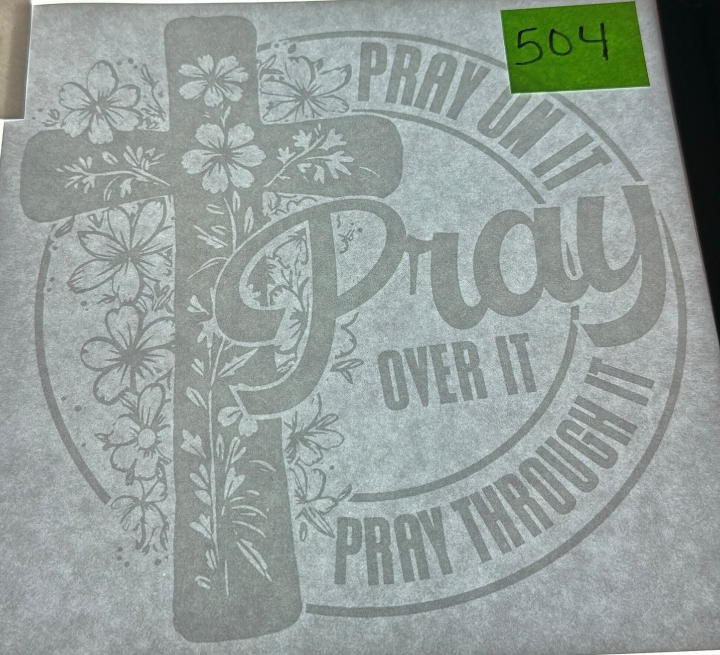 504 white ink