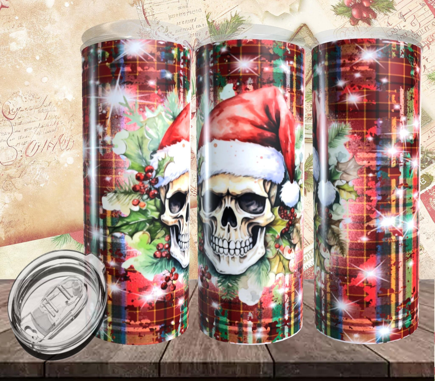 Christmas Skull