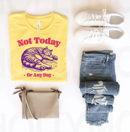 Not Today or Any Day - Graphic Tee