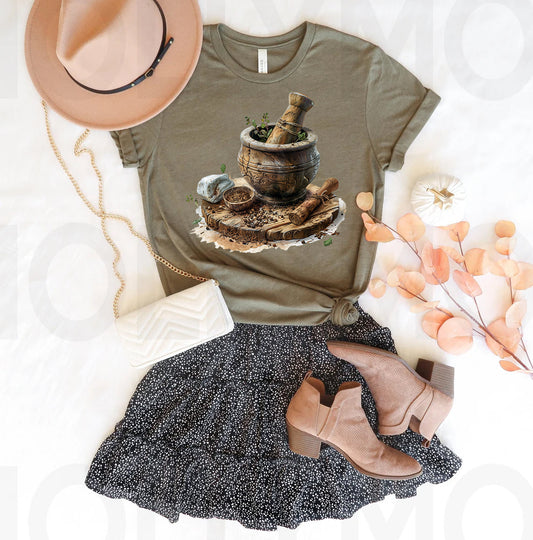 Mortar Herbalist - Graphic Tee