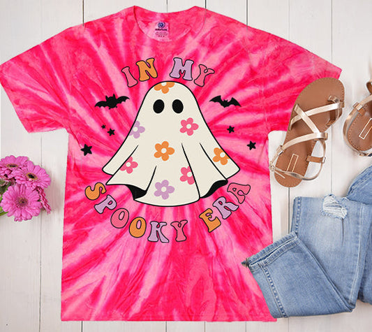 In My Spooky Era - Tie Dye Graphic Tee