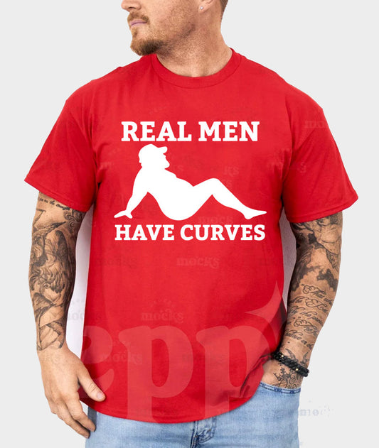 Real Men Have Curves - Mens Graphic Tee