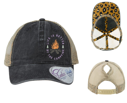 Life is Better by the Campfire Cap