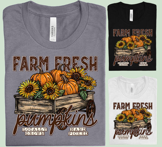 Farm Fresh Pumpkins - Graphic Tee