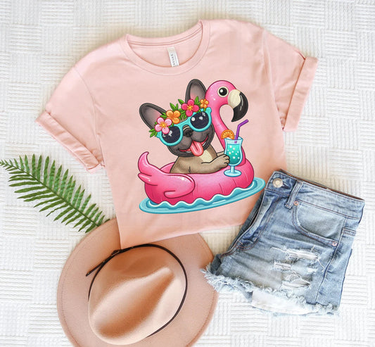 Floating Frenchie - Graphic Tee