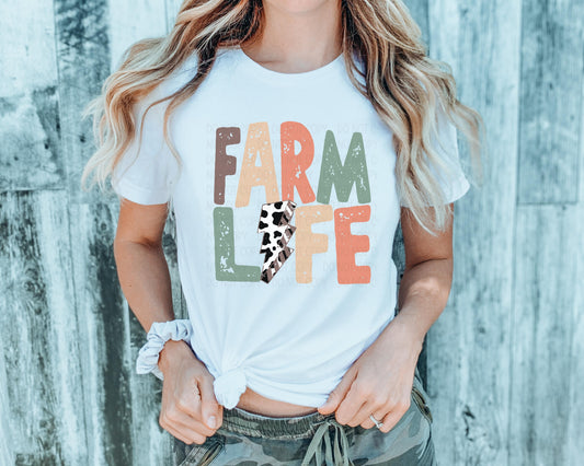 Farm Life Graphic Tee