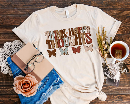 Think Happy Thoughts Graphic Tee
