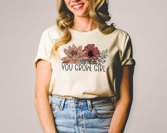 You Grow Girl Graphic Tee